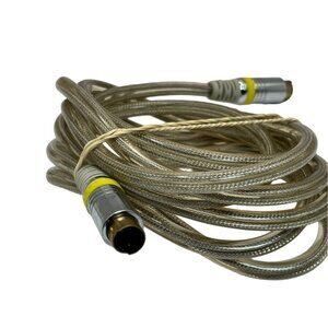 16-Foot Coaxial Cable With Gold-Plated Connectors - 76 Inches Of Pure Connection